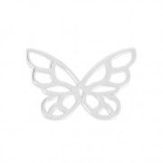Entrepieza Mariposa 20x13 mm de Plata 925 x1
