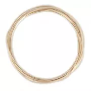 Hilo flexible 0.5 mm de Gold filled x 1.5 m