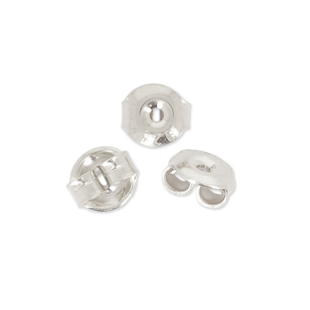 pendientes 5x5.5 mm Plata 925 x6 - Perles & Co