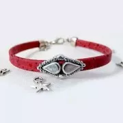 Cuentas de vidrio Amos® por Puca® 5x8 mm Crystal x10g