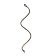 Entrepiezas espirales de metal 2 agujeros 43 mm bronce x2|raw }}