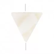 Triángulo de Nácar para hacer tus propias piezas de Joyería y bisutería 12x14 mm Natural