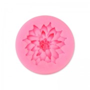Molde de silicona para arcilla polimérica y arcilla de metal - flor Dahlia|raw }}