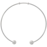 Pulsera de cuentas de 61 mm - acero inoxidable 304 x1