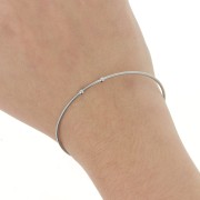 Pulsera de cuentas de 61 mm - acero inoxidable 304 x1