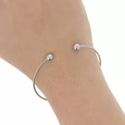 Pulsera de cuentas de 61 mm - acero inoxidable 304 x1