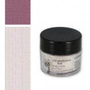 Polvo de mica Pearl Ex para arcilla polimérica Interference Red x3g