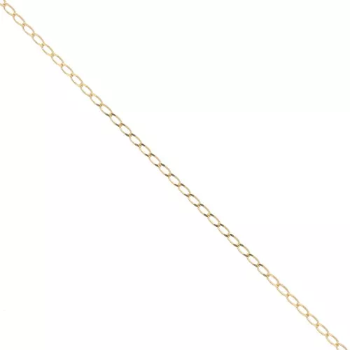 Cadena eslabón 1.7 mm Chapado de Oro 3 micras x50 cm