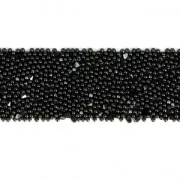 Crystal Fabric PureCrystal 606452 termoadhesivo 10mm Jet Hematite x16cm