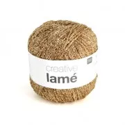 Lana Creativa Lamé - Rico Design - Dorado x25g