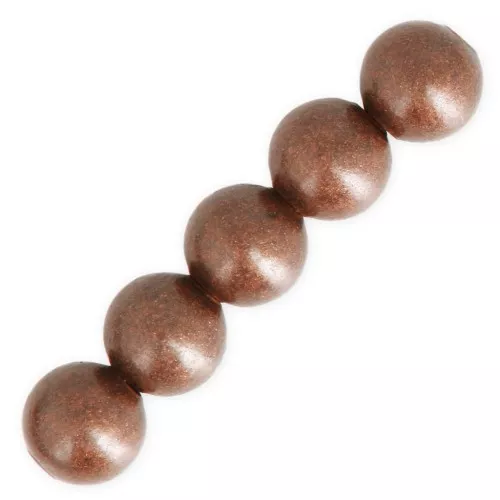 Bolas de latón 8 mm cobrizo para hacer tus propias piezas de Joyería y bisutería fantaisie DIY x20