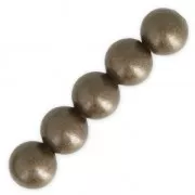Cuentas redondas de 8 mm - Bronce x20