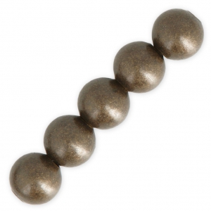 Cuentas redondas de 8 mm - Bronce x20