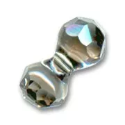 Modular Bead PureCrystal 5150 11x6 mm Black diamond x1