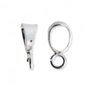 Enganche para colgante - De Fabricación Europea - 6 mm con anilla de Plata 925 x1|raw }}