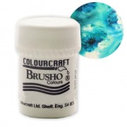 Pigmento de polvo acuarela Brusho Colours - Emerald Green x15 g