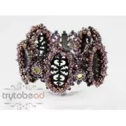 Intercalaire redonda multifilas de plexiglás 27 mm Mint Green x1