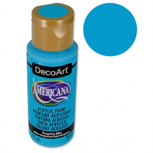 Pintura acrílica alta calidad - DecoArt Americana - Turquesa Blue x59ml