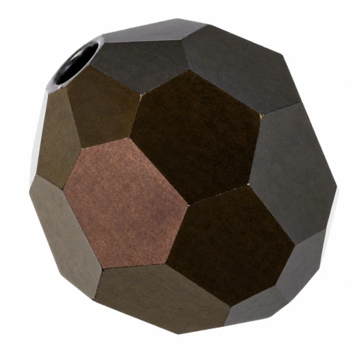 Cuenta redonda PureCrystal 5000 8 mm - Jet Nut 2X x1