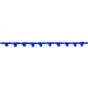 Cordón adornado con rocallas 2.4 mm para creaciones DIY - Azul x 3m