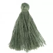 Kaki - Pompón imitación algodón 27-30 mm Kaki Pompón imitación algodón 27-30 mm Kaki