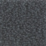 Rocalla Miyuki 15/0 152F - Transparent Gray Mat x8g|raw }}