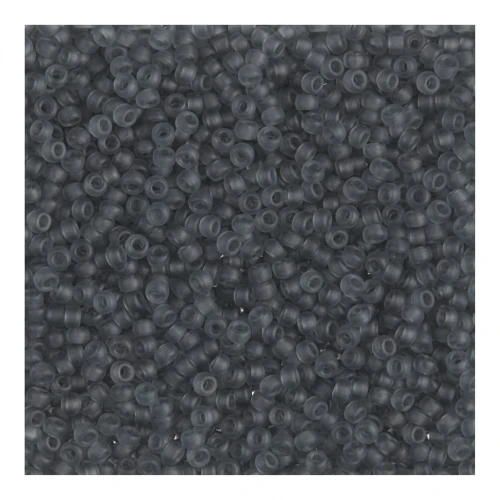 Rocalla Miyuki 15/0 152F - Transparent Gray Mat x8g