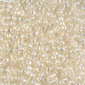 Rocalla Miyuki 11/0 2442 - Crystal Ivory Gold Luster x8g