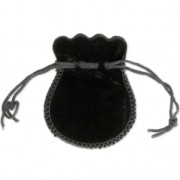 Bolsa de microfibra 75X65 mm Negro x1|raw }}