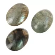 Cabuchón ovalado 8x6 mm Labradorite
