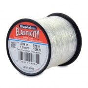 Elasticidad 1 mm - Transparente x100m
