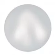 Cabuchón Nacarado PureCrystal 5817 8 mm Crystal Dove Iridescent Grey Pearl x1