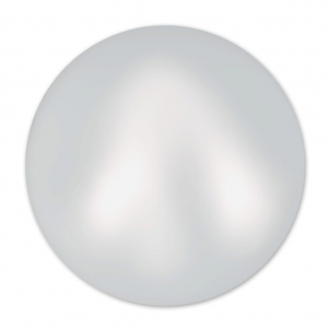 Cabuchón Nacarado PureCrystal 5817 8 mm Crystal Dove Iridescent Grey Pearl x1