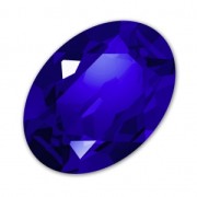 Cabuchón PureCrystal 4120 14x10 mm Majestic Blue x1