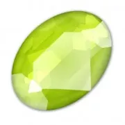 Cabuchón PureCrystal 4120 14x10 mm Crystal Lime x1