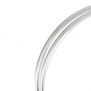 Hilo jonc semi-duro 3x1.5 mm De Plata 925 x 50 cm