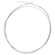 Hilo semirredondo semiduro - recocido - 2x1 mm - Plata 925 x 1 m