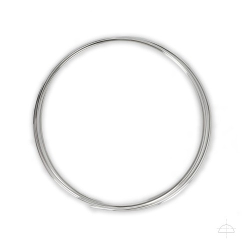 Hilo jonc semi-duro 2x1 mm De Plata 925 x 1m