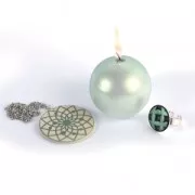Pigmentos en polvo de efecto metálico - Esmeralda x 6g