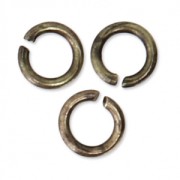 Anillas abiertas 3x0.6 mm - De Fabricación Europea - bronce x50|raw }}