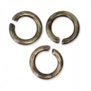 Anillas abiertas 3x0.6 mm - De Fabricación Europea - bronce x50