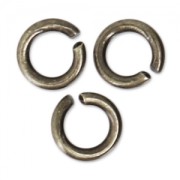 Anillas abiertas 4x0.8 mm - De Fabricación Europea - bronce x50|raw }}