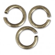 Anillas abiertas 4X0.7 mm - De Fabricación Europea - bronce x50
