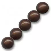 Cuentas Mágicas 10 mm Marón x10