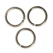 Anillas abiertas 10x1 mm - De Fabricación Europea - bronce x25