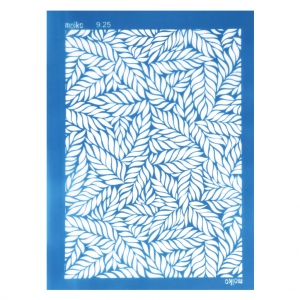 Silk Screen Moiko para Arcilla polimérica 74x105 mm - Tropical 9.25