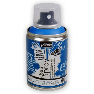 DecoSpray - Pébéo - Bomba de pintura Spray - Mat Azul  x 100 ml