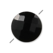 Cuenta Onyx Negro facetado disco 6 mm x1|raw }}
