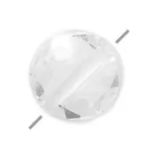 Cuenta Cristal de Roche facetado disco 6 mm x1