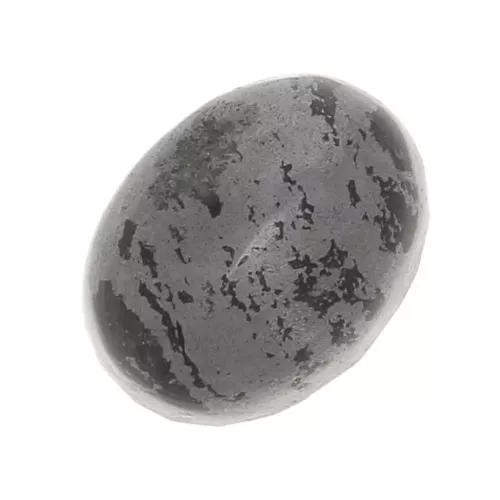 Cabuchón ovalado 8x6 mm Hematite